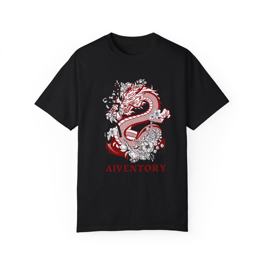 Red Chosen Dragon T Shirt - Alventory